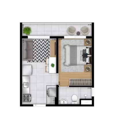 Imagem Apartamento à venda no bairro Mooca - São Paulo/SP