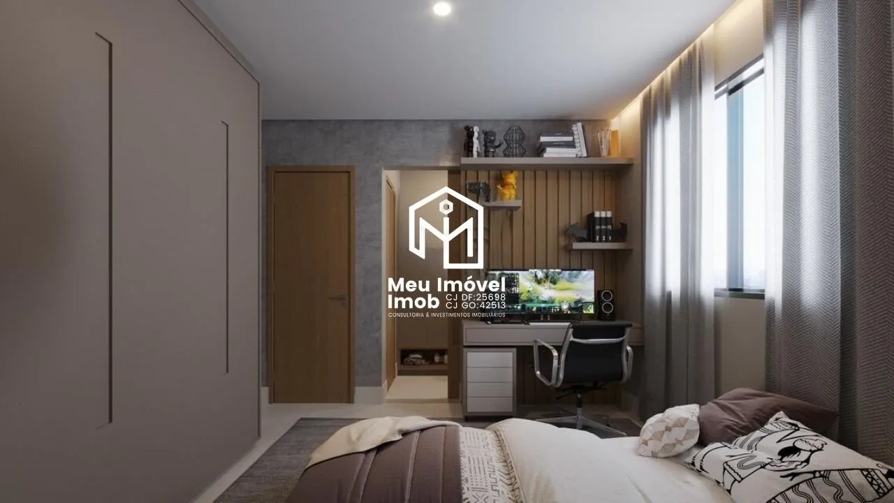 Imagem Apartamento 2 Quartos 1 Suíte 1 Vaga 61,78m² Luziânia