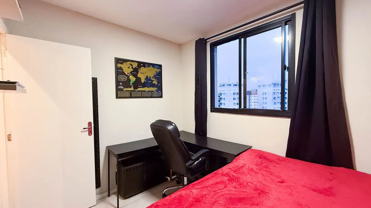 Imagem Apartamento com 1 Quarto para alugar, 42m² - Jabaquara