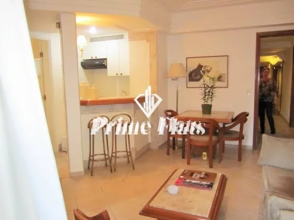 Imagem Flat Golden Tower Residence no Itaim Bibi disponível para venda, com 42,22m², 1 dormitório e 1 vaga