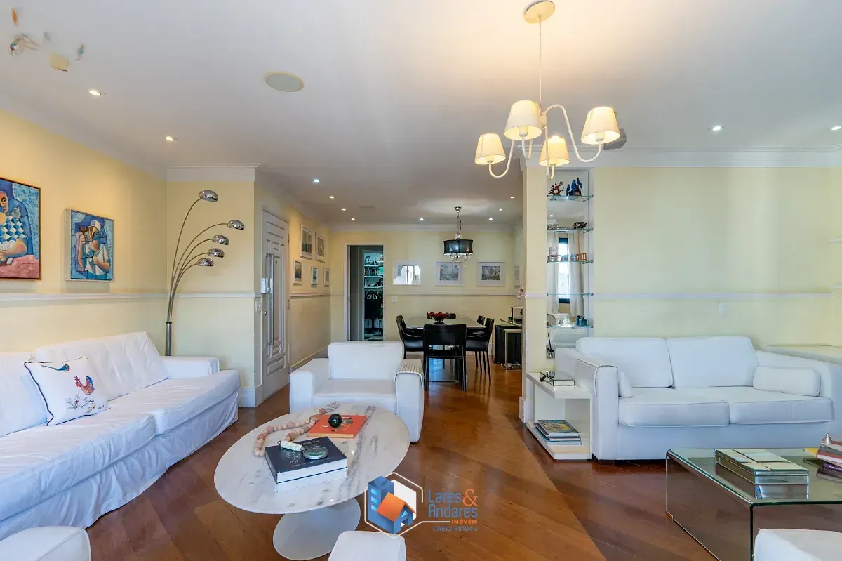 Imagem Apartamento para venda em Real Parque com 3 quartos, sendo 3 suítes, 144m²