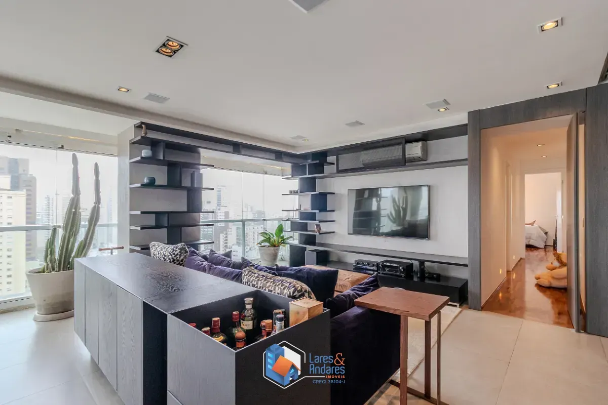 Imagem Apartamento para venda em Campo Belo com 3 quartos, sendo 3 suítes, 219m²