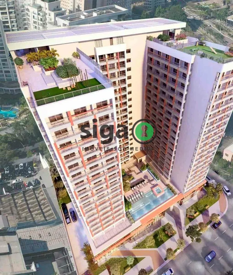 Imagem Apartamento de 24m² Mobiliado em Chacara Santo Antonio - São Paulo/SP