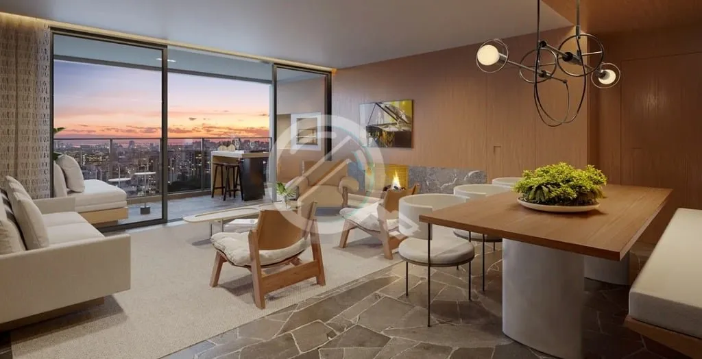 Imagem High Garden Rio Branco da Torre A. A única disponível no 13° andar (planta de 143m² privativos) ...