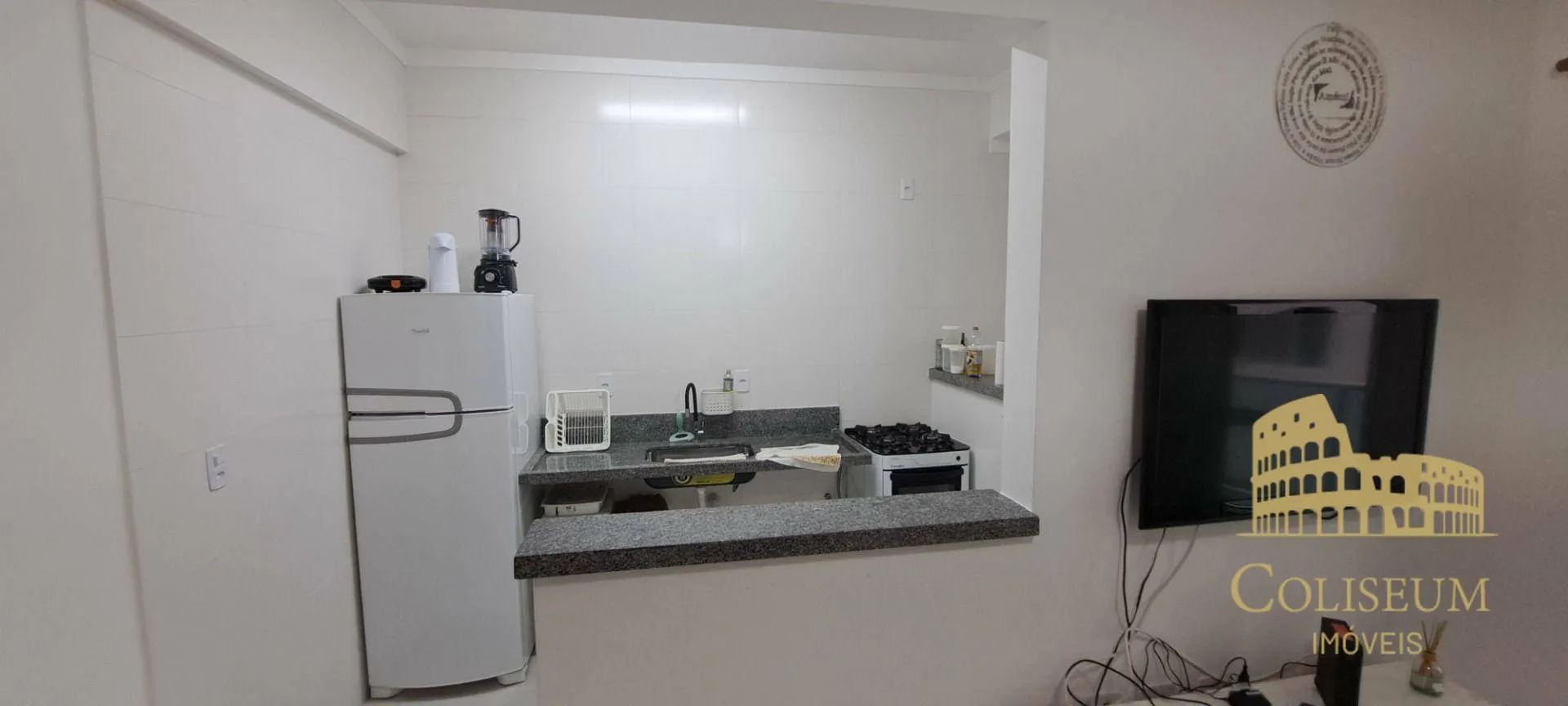 Imagem Apartamento com 1 dormitório à venda, 45 m² por R$ 385.000,00 - Canto do Forte - Praia Grande/SP