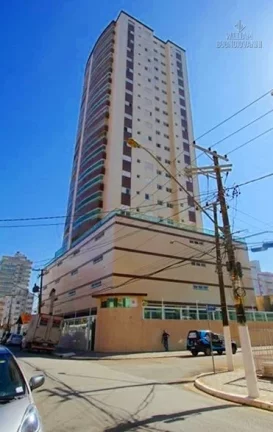 Imagem Apto Pcian, Praia Grande 2 dorm/ 1 suíte, sacada - 50m do Mar - 2 Vagas