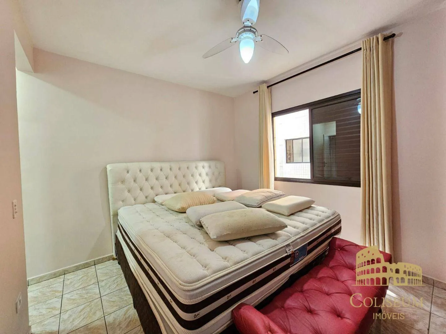 Imagem Apartamento com 2 dormitórios para alugar, 90 m² por R$ 3.350,00/mês - Vila Assunção - Praia Grande/SP