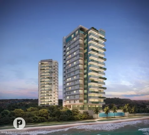 Foto do imóvel 04 suítes+DCE [265m²] na Beira Mar de Jacarecica, em frente