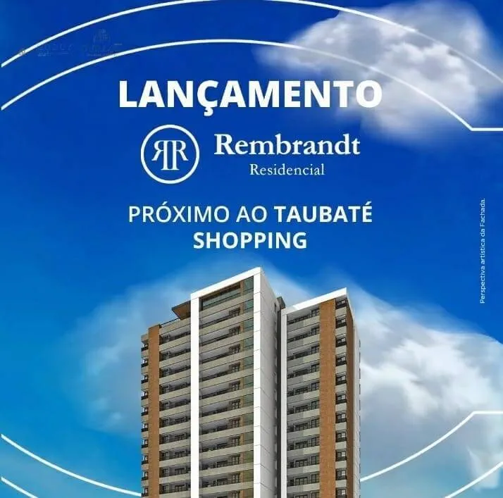 Foto do imóvel Apartamento à venda 2 Quartos, 1 Suite, 1 Vaga, 70.77M², Barranco, Taubaté - SP | Lançamento - Rembrandt Residencial