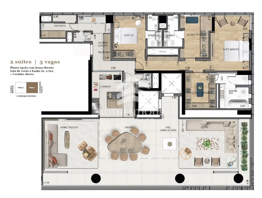 Imagem PRACA HENRIQUE MONTEIRO PINHEIROS - Apartamento à venda em São Paulo/SP
