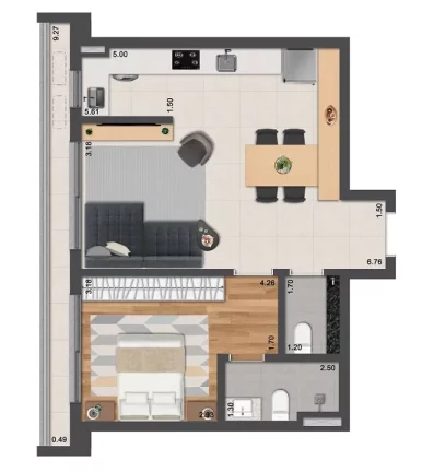Imagem Piemonte Unna - Apartamento à venda no bairro Saco Grande - Florianópolis/SC