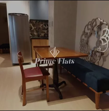 Imagem Flat disponível para locação no Personal Flat, com 40m², 1 dormitório e 1 vaga