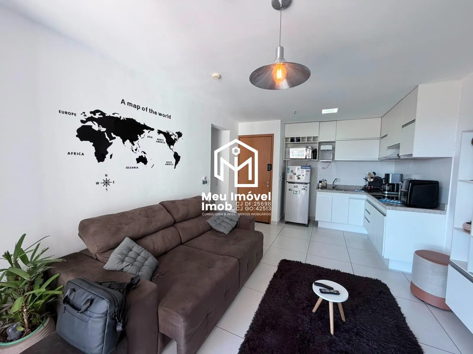 Imagem Blend Apartments APTO 1 Quarto 1 Vaga 47m² Mobiliado Varanda
