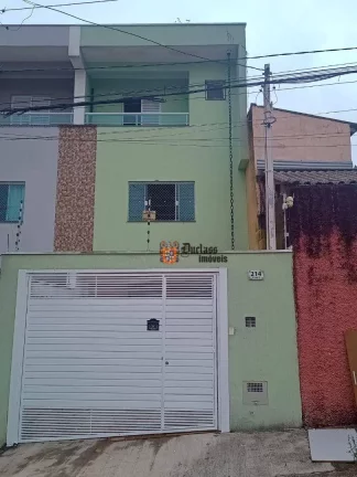 Foto do imóvel Sobrado com 3 dormitórios à venda, 138 m² por R$ 550.000 - Vila Linda - Santo André/SP