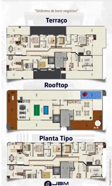 Imagem Apartamento 3 Dormitórios - Bairro Zona Nova