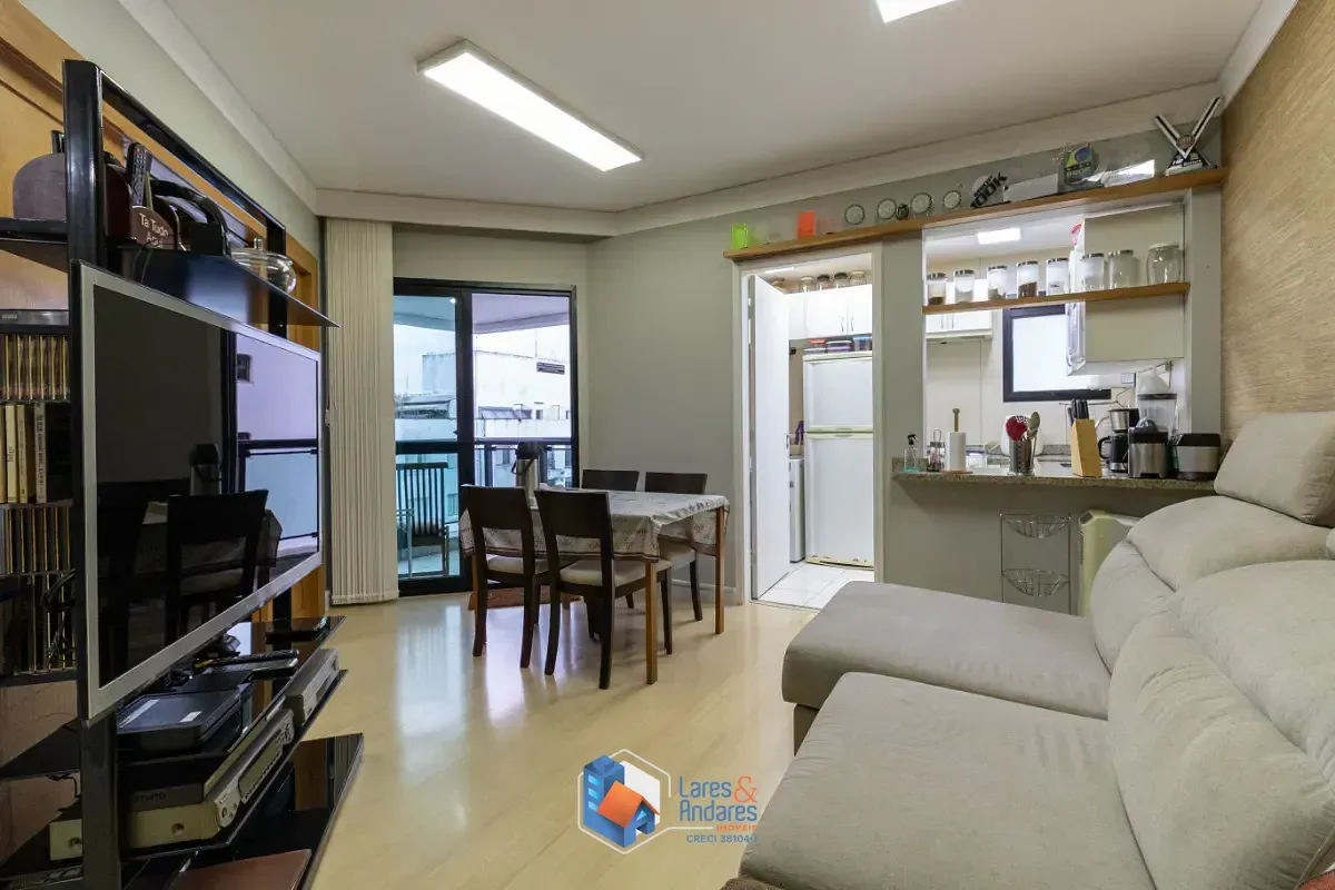 Foto do imóvel Flat para venda em Paraíso com 2 quartos, sendo 1 suíte, 59m² em Rua Sampaio Viana