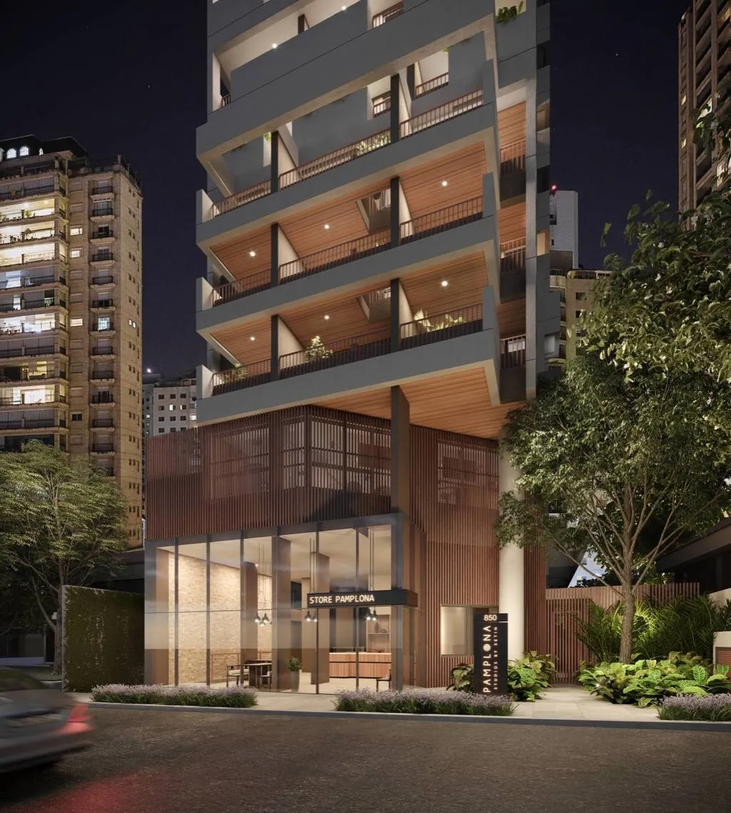 Imagem Studios modernos a uma quadra do metrô Trianon-Masp.Um empreendimento de apartamentos studio de 20 ...