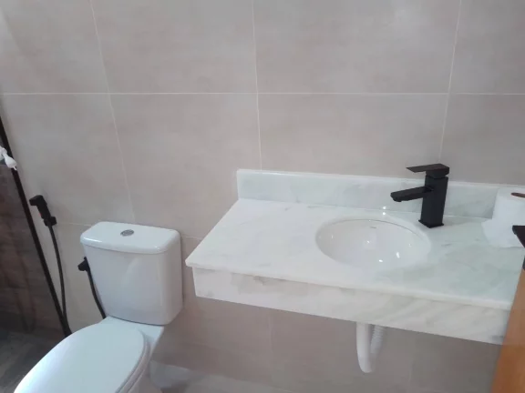 Imagem CASA NOVA COM 2 DORMITORIOS E PISCINA