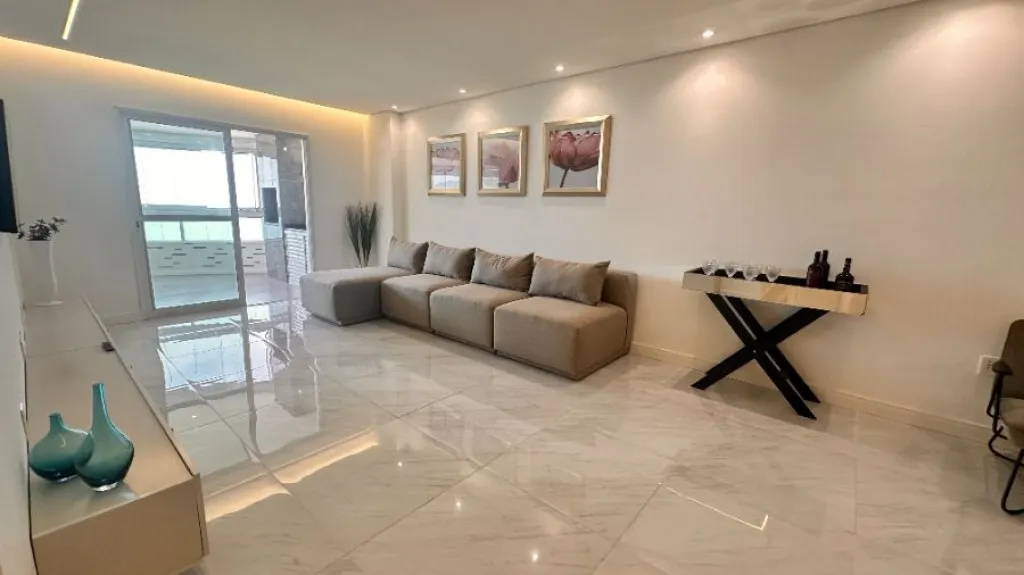 Imagem APARTAMENTO COM 190,00 m² - CANTO DO FORTE - PRAIA GRANDE SP