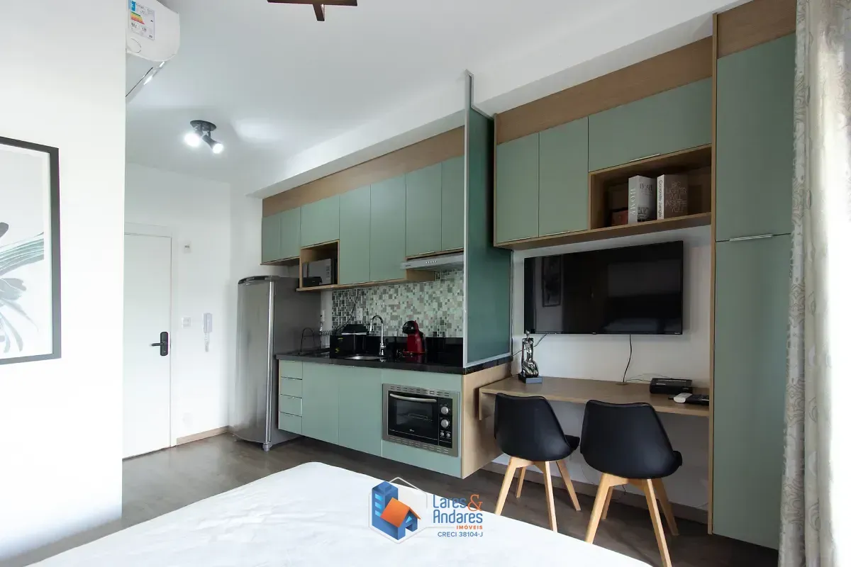 Imagem Studio para venda em Indianópolis com 1 quarto, 27m²
