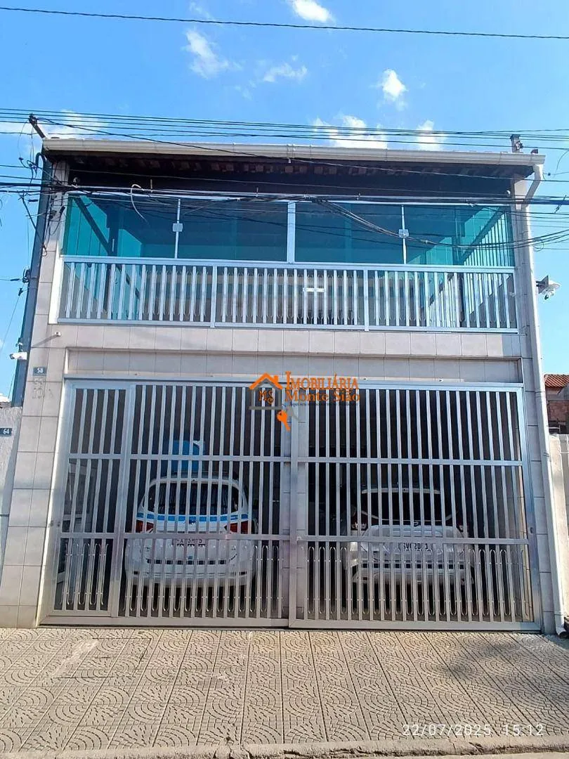 Imagem Sobrado com 2 dormitórios à venda, 197 m² por R$ 848.000,00 - Vila Barros - Guarulhos/SP
