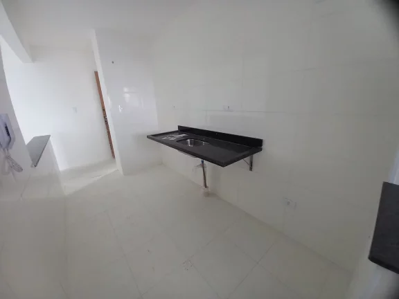 Imagem Apartamento na Praia de Mongaguá - 2 Dormitórios (1 Suíte) - Varanda Gourmet - Vista Mar - 1 Vaga de Garagem - R$ 420 mil, Cod: 2290