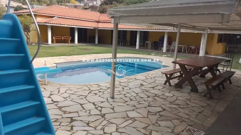 Imagem CHÁCARA COM PISCINA ÁREA GOURMET COMPLETA FORNO P/ PIZZA CHURRASQUEIRA