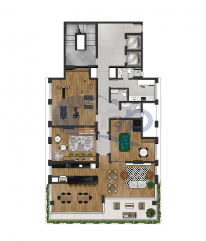 Imagem Apartamento á venda com 3 dormitórios no centro de Torres/RS