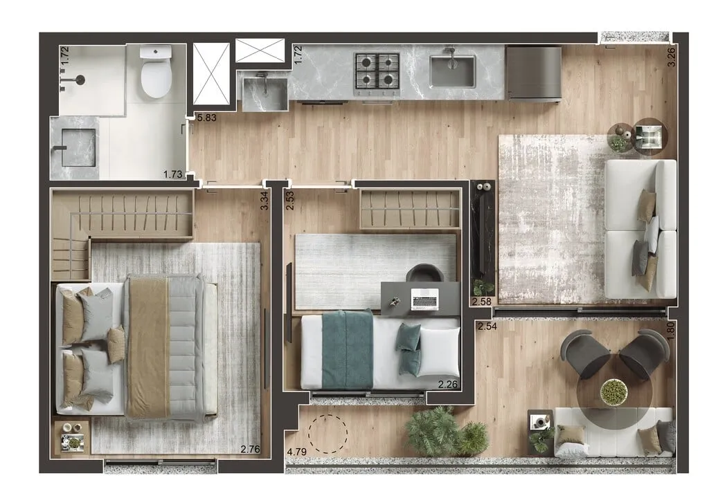 Imagem O Today Saúde é uma excelente opção para quem deseja comprar um apartamento com preço acessíve...