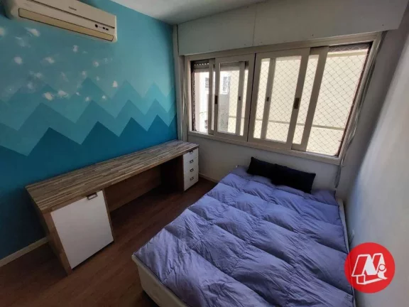 Imagem No bairro Mont´Serrat.1 dormitório, mobiliado. Prédio com elevador.