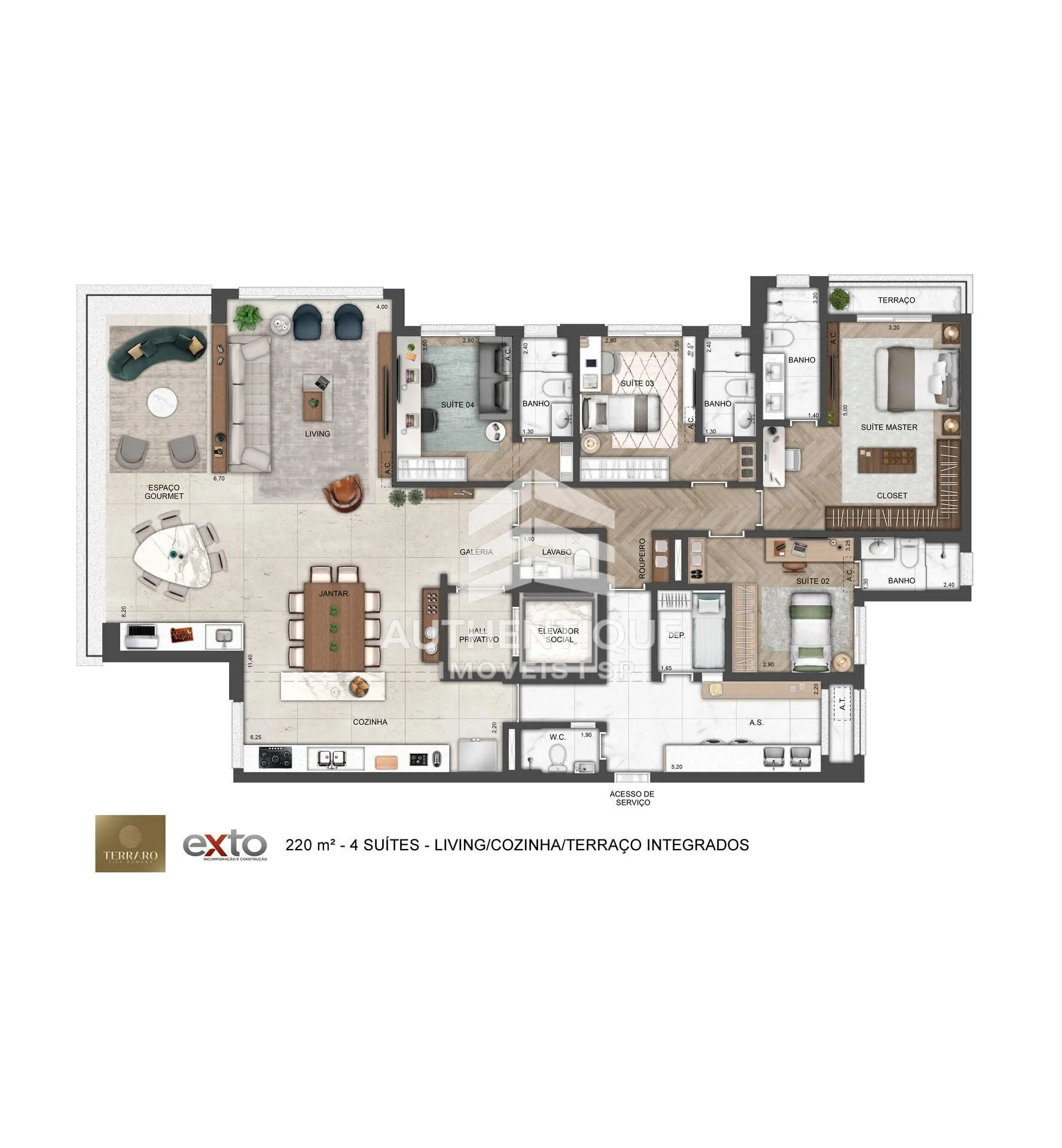 Imagem TERRARO VILA ROMANA - Apartamento à venda no bairro Vila Romana - São Paulo/SP