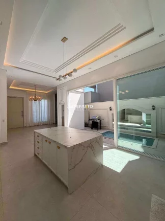 Imagem Casa de condomínio à venda, no Residencial Olivito, em Franca, Residencial Olivito, com 3 quartos, 203m2