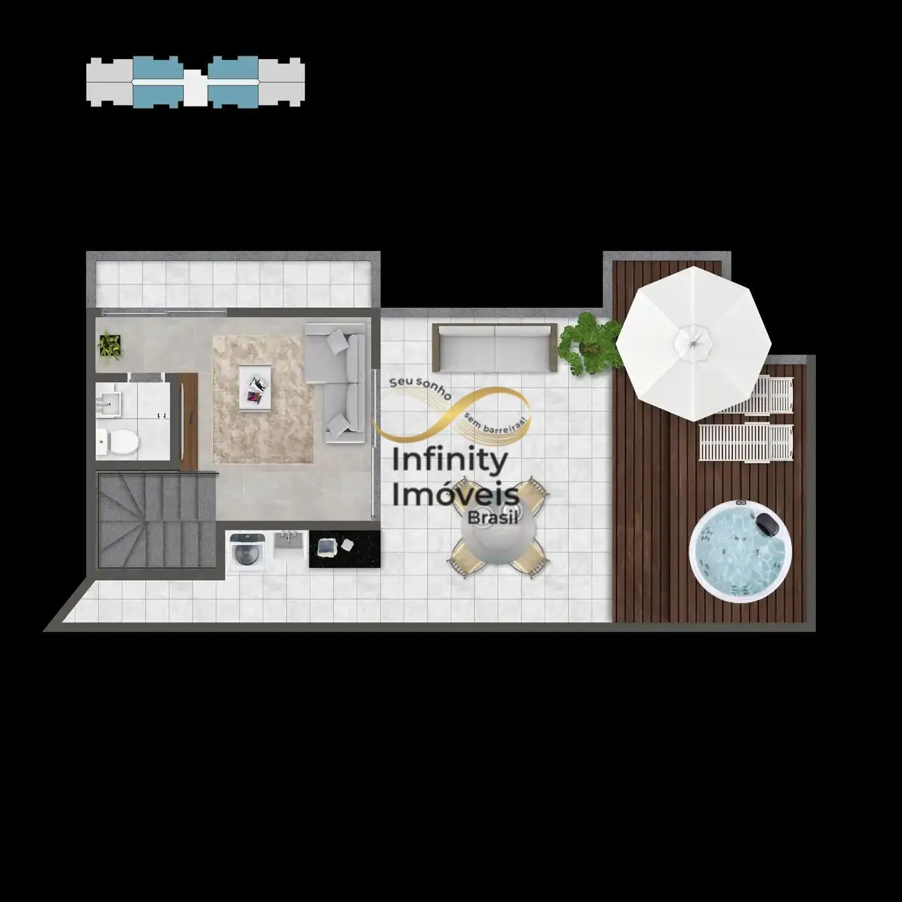 Imagem Station Tower Residence - Apartamento à venda no bairro Fernão Dias - Belo Horizonte/MG
