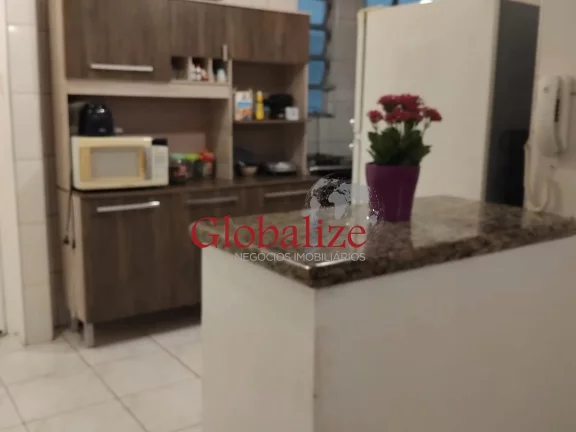 Imagem Apartamento 01 dormitório 01 vaga de garagem elevador Pompéia - Santos R$ 375.000,00