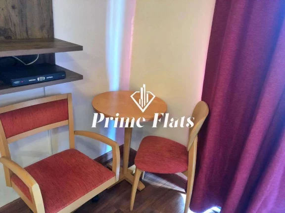 Imagem Flat disponível para venda no Hotel Intercity Interative Jardins, com 23m², 1 dormitório e 1 vaga