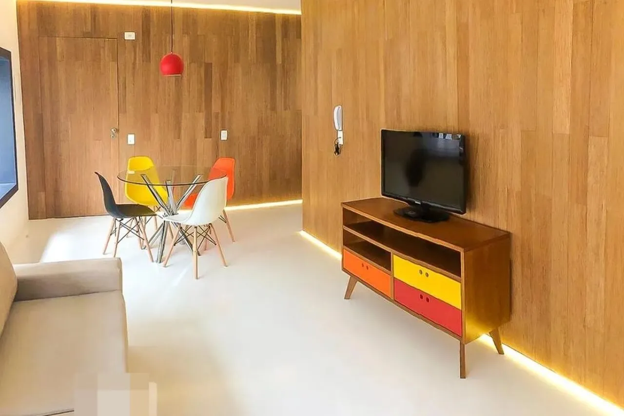 Imagem Apartamento de 50m² com 1 quarto, 1 vaga no Jardim Paulista - São Paulo/SP