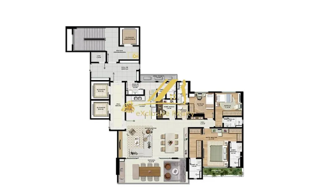 Imagem Apartamento RESIDENCIAL em Salvador - Bahia, Caminho das Árvores