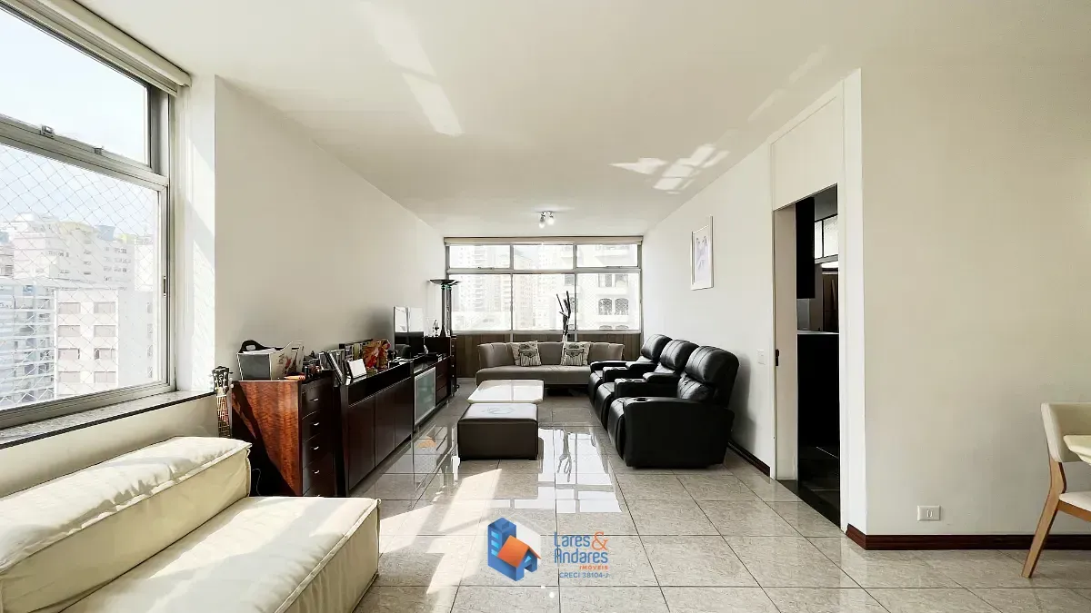 Imagem Apartamento para venda em Santa Cecília com 3 quartos, sendo 1 suíte, 178m²