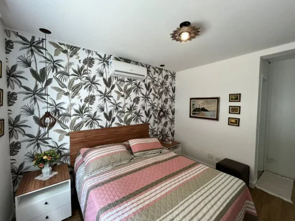 Imagem Apartamento com 3 dormitórios à venda, 105 m² - Tombo - Guarujá/SP