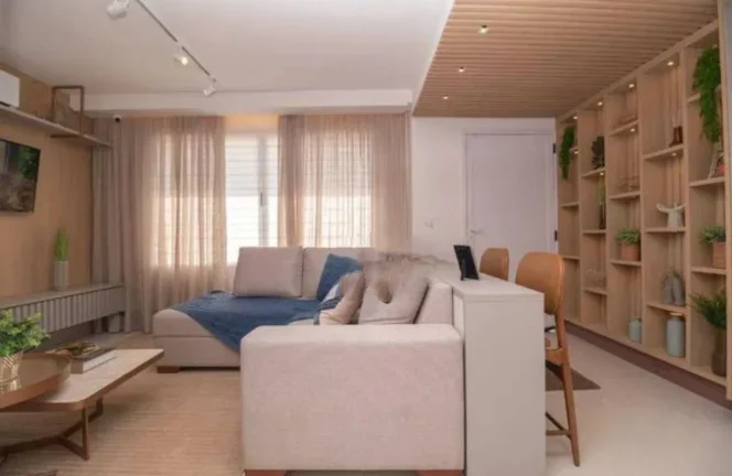 Imagem Sobrado Em Cond Fechado De 3/4 Com Suite 96 M² Com Quintal Perto Flamboyant