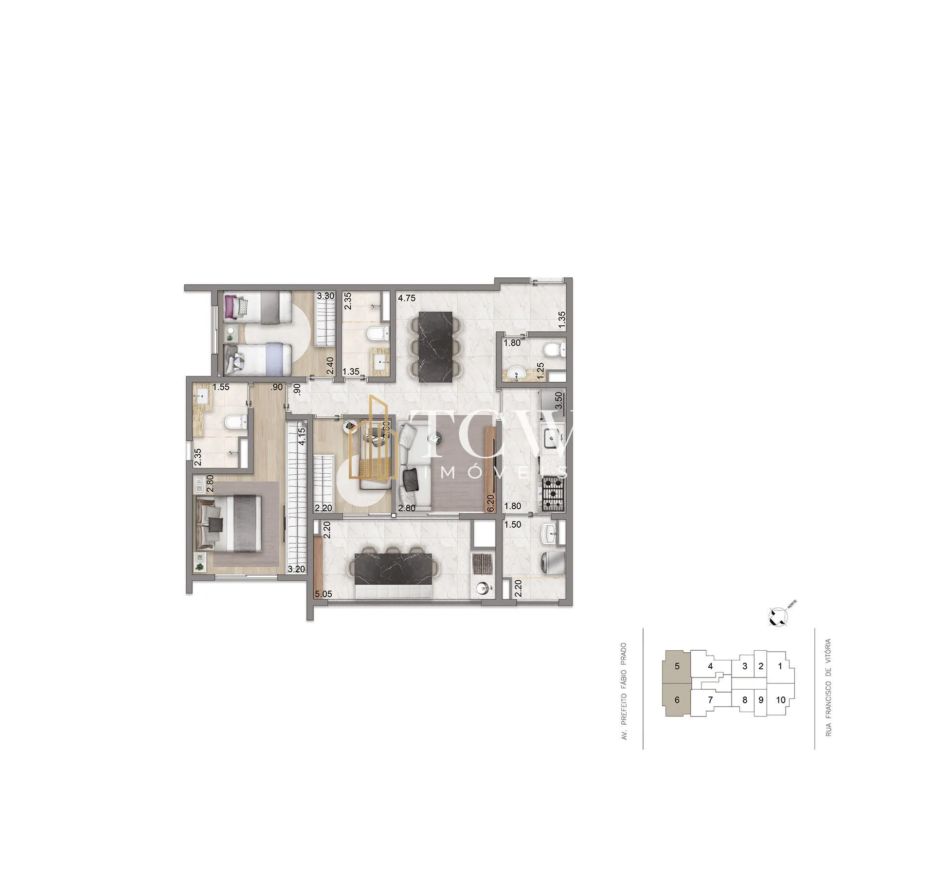 Imagem Apartamento à venda no bairro Chacara Klabin - São Paulo/SP, Zona Sul