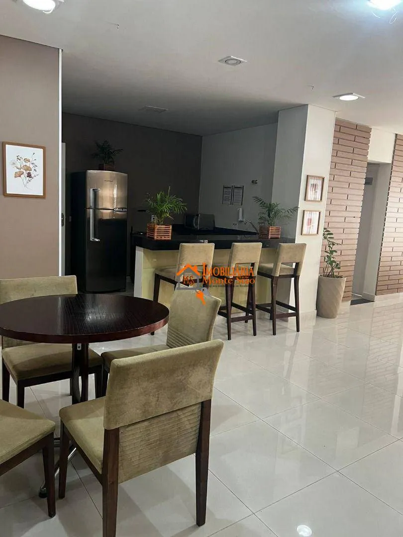Imagem Apartamento com 2 dormitórios para alugar, 56 m² por R$ 3.335,00/mês - Vila das Palmeiras - Guarulhos/SP