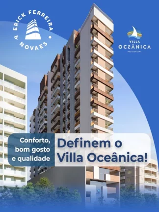 Imagem **** ÚLTIMAS UNIDADES **** Conheças as unidades do Villa Oceânica Residencial! O Villa Oceânica Residencial será dividido em quatro colunas, com uni