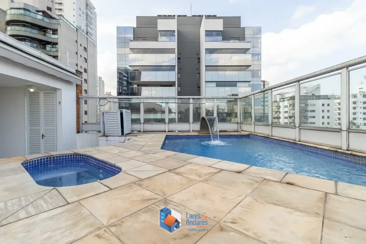 Imagem Cobertura para venda em Campo Belo com 5 quartos, sendo 5 suítes, 318m²