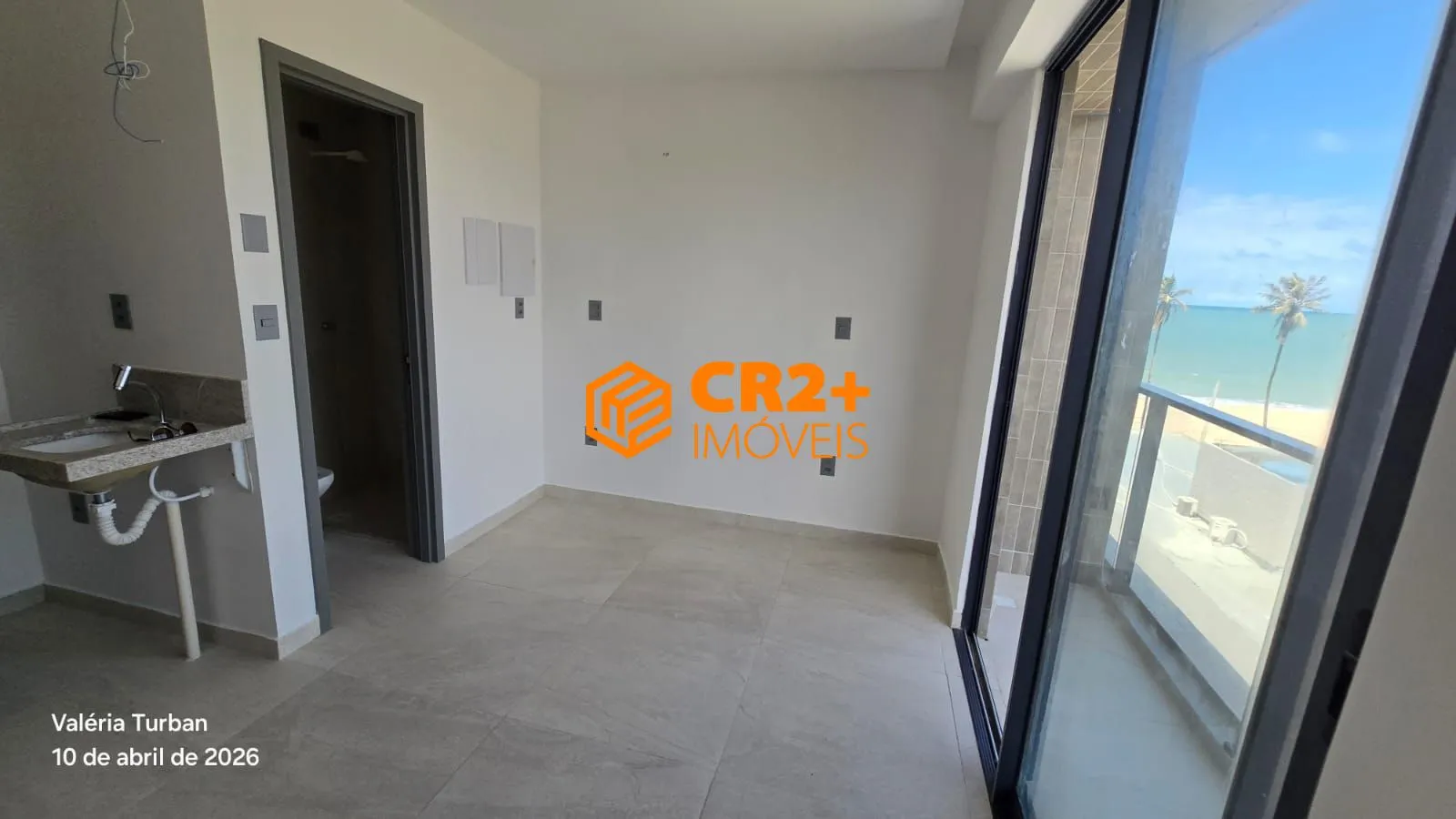 Imagem Vendo Flat 19m² ao lado do Mag Shopping e com belíssima vista para o mar. Oportu