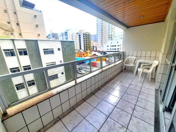 Imagem Apartamento Para Alugar Temporada Edifício Humberto Avenida Praiana Praia do Morro Guarapari Ótima Localização bem no Centro da Orla da Praia e a Pou
