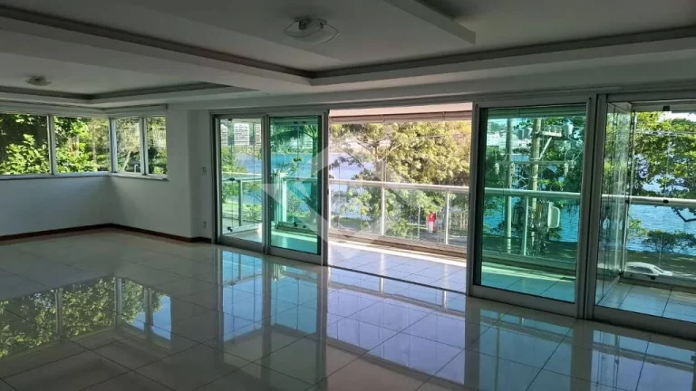 Imagem Apartamento de 4 suítes, 225m², vista frontal da Lagoa – Lagoa RJ