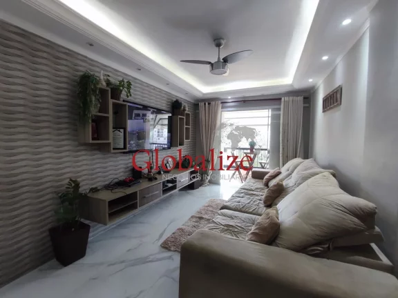 Foto do imóvel Apartamento à Venda com 3 dormitórios e 1 Vaga no Bairro do Boqueirão em Santos-SP por R$ 1.200.000,00