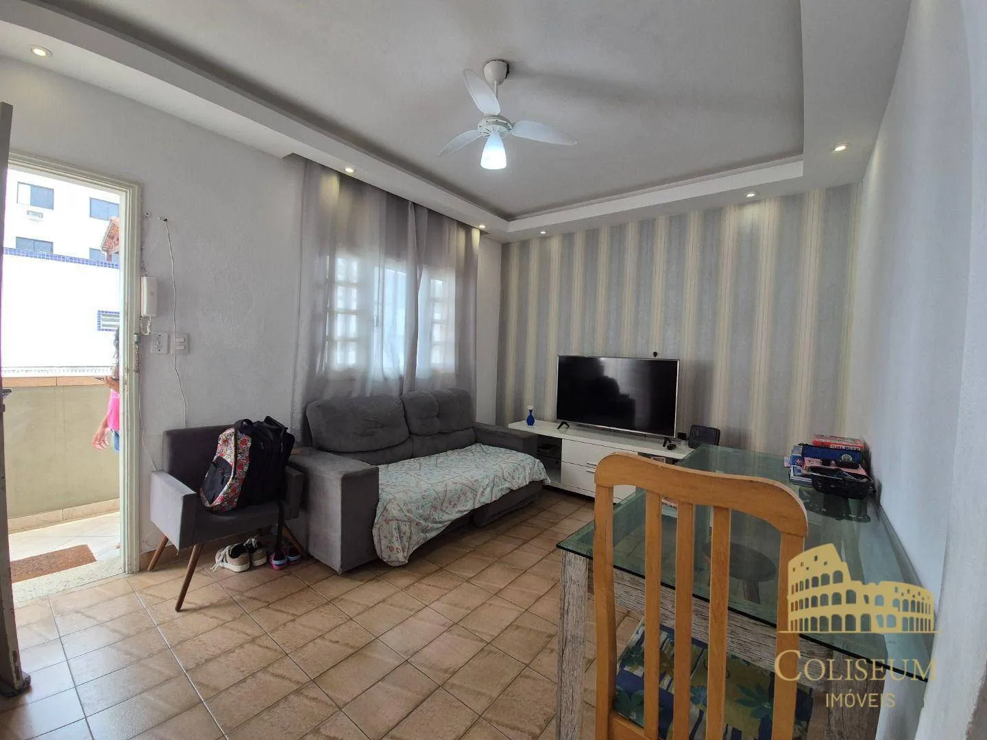 Imagem Apartamento com 1 dormitório à venda, 51 m² por R$ 270.000,00 - Canto do Forte - Praia Grande/SP