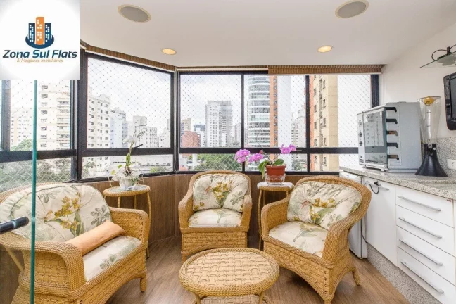 Imagem Apartamento à Venda Em Moema Pássaros Com 4 Dormitórios Sendo 3 Suítes e 3 Vagas